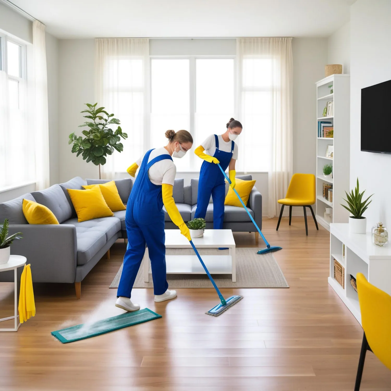 Residential cleaning services
