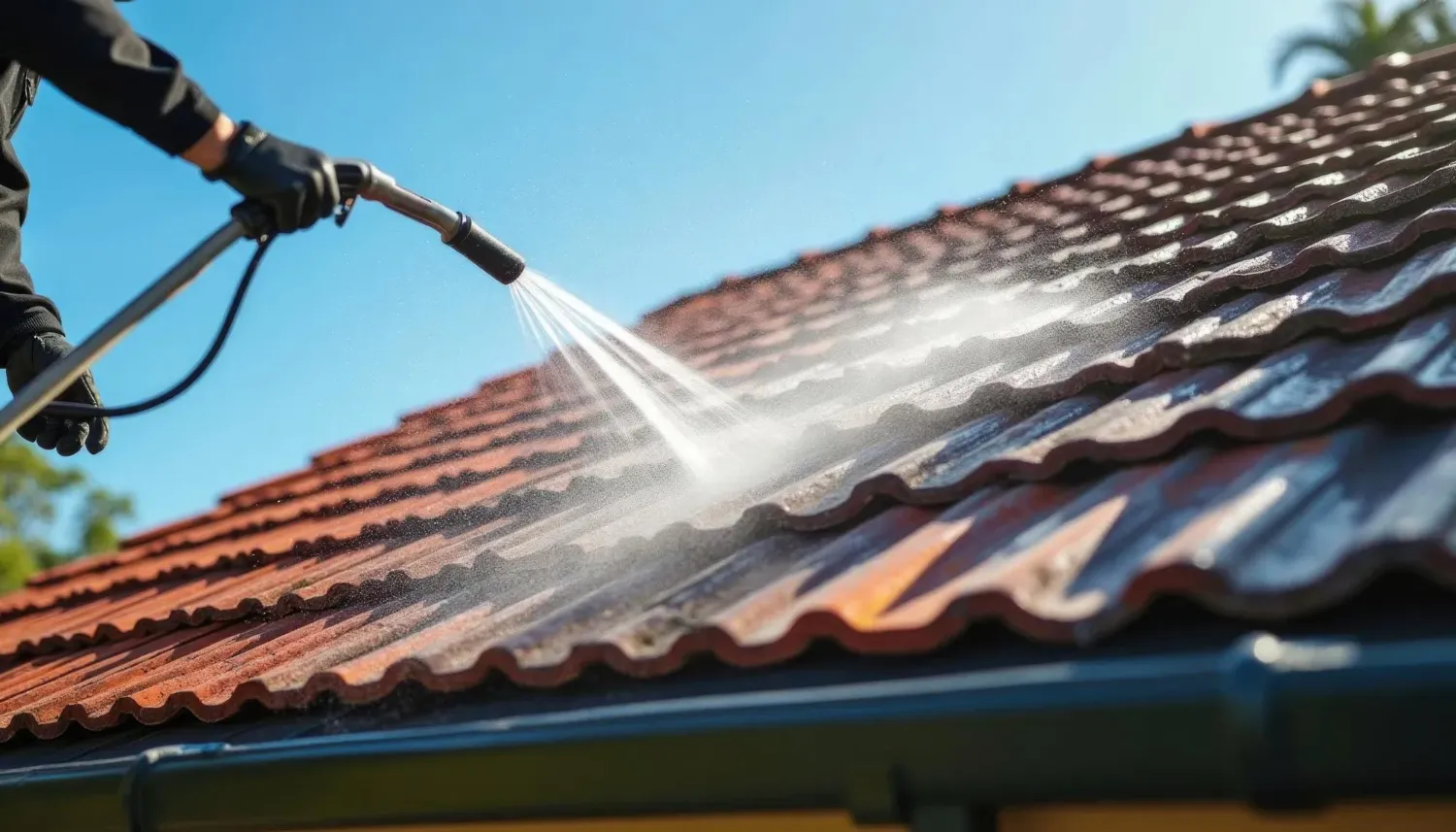 Roof cleaning services