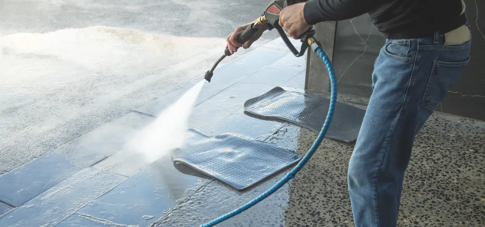 High pressure cleaning services