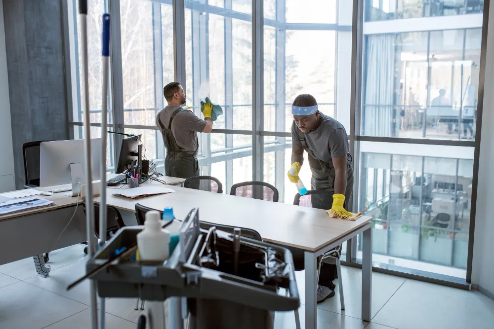 Commercial cleaning services